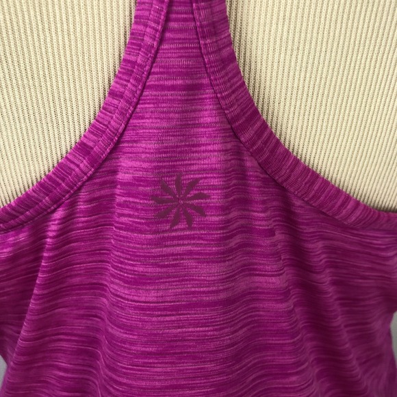 ATHLETA sz S Racerback Hot Pink Sleeveless TOP yoga workout athletic athleisure - Picture 9 of 9